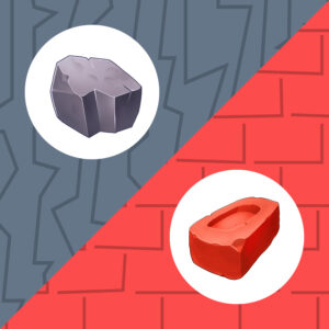 Fae Village tile: stone and brick